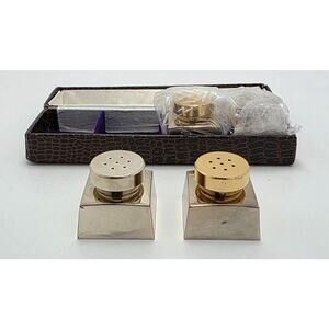 Vintage Set of 4 Mini Salt And Pepper Shakers Made In Japan